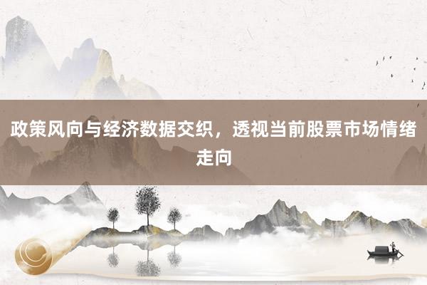 政策风向与经济数据交织，透视当前股票市场情绪走向